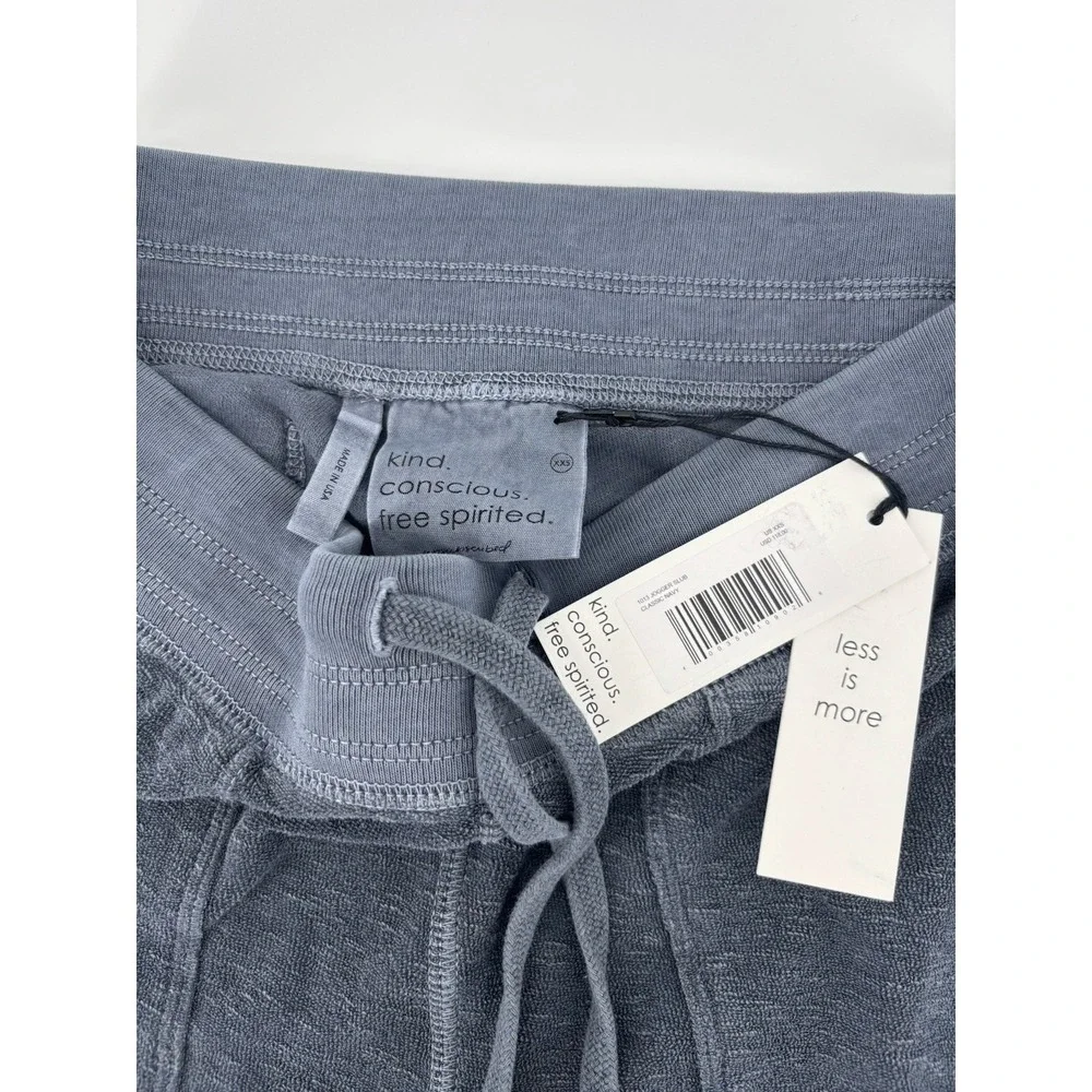 NWT Unsubscribed Jersey Slub Joggers Sz XXS Cozy Soft Loungewear Momcore $118